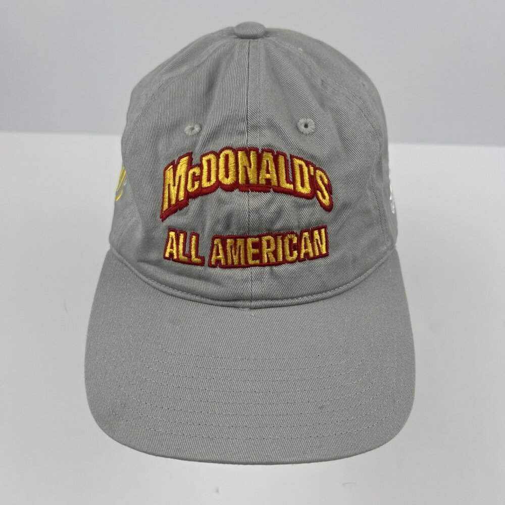 Adidas Mcdonalds 2022 All American Gray Hat Adjustable Osfm Adidas Mcdonalds 2022 All American Gray Hat Adjustable Osfm